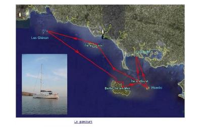 Bord de mer Croisière au fil de 6 îles bretonnes