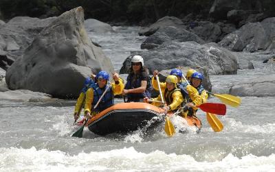 Rafting, Kayak, Canyoning Session de rafting sur la Drac dans les Hautes-Alpes