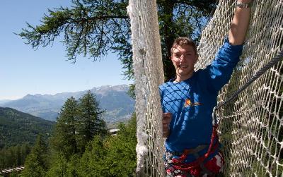 Parcours aventure Parcours acrobatique dans les Hautes-Alpes