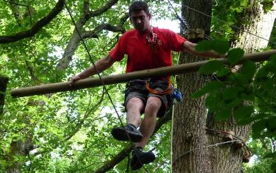 Parcours aventure 2 entrées au parc aventure de Septème