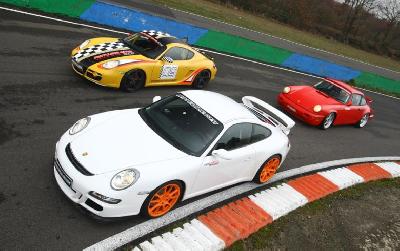 Ferrari, Porsche, Lamborghini Pilotage DUO Porsches, 6 tours sur le circuit de Dreux
