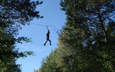 Parcours aventure Parcours aventure à deux en Picardie