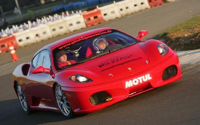 Ferrari, Porsche, Lamborghini Baptême à vitesse de compétition en Ferrari F430 à Lurcy