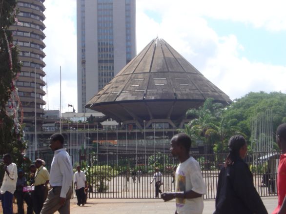 Le Palais des Congrès à Nairobi