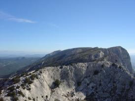 Les crêtes de la Sainte-Victoire