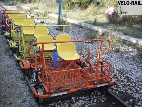 Vélo rail de Saint Maximin à Pourcieux
