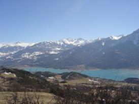 Savines le lac serre poncon