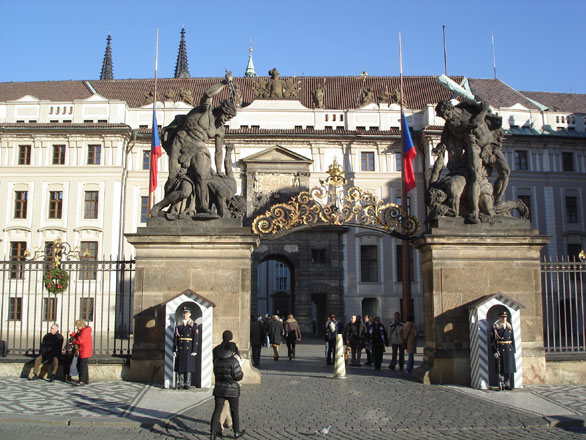 château de Prague