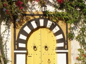 Décoration porte Sidi Bou Saïd
