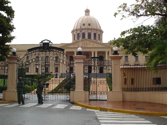 Le palais présidentiel, Saint-Domingue