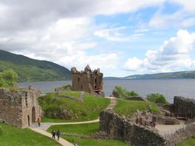 Les ruines du chteau d'Urquhart