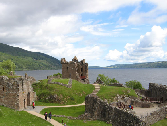 Les ruines du château d'Urquhart