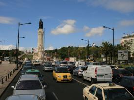 la statue du marquis de Pombal