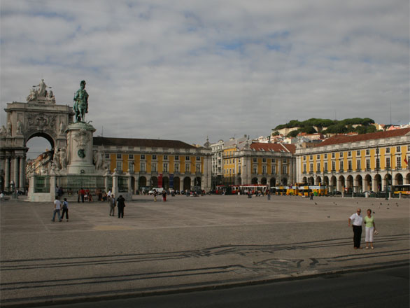 La place du commerce  Lisbonne