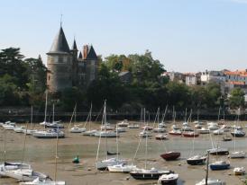 Pornic, le chteau et le port 