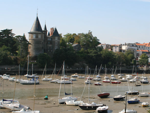 Pornic, le château et le port