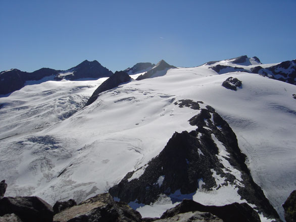 Le Ruitor depuis la Pointe du Grand