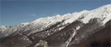 Le Velebit en hiver sous la neige