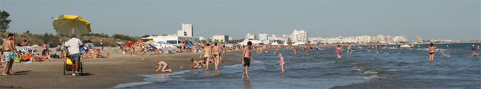 Les plages de la grande Motte et votre location de vacances dans les pyramides