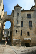 Rue typique de Saint-Emilion