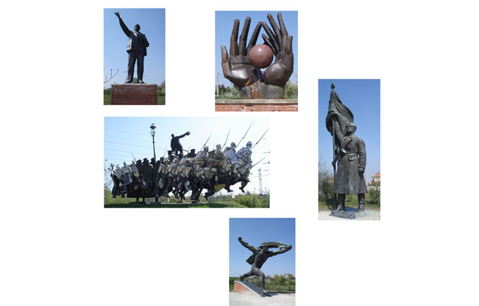 Statue park, banlieue de Budapest