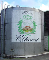 cuve rhum clement martinique