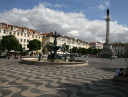 Le Praça ou Place Dom Pedro IV
