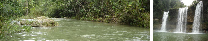 Cascades et eaux vives en Rpublique Dominicaine