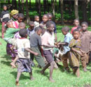 Gamins d'un village tanzanien