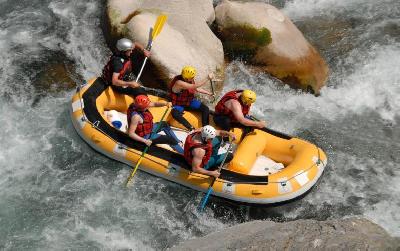 Rafting, Kayak, Canyoning Journée rafting dans le Roc d'Enfer du Lathus