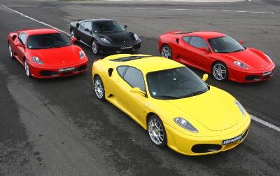 Ferrari, Porsche, Lamborghini Pilotage Porsche Cayman et Ferrari F430, circuit d'Issoire