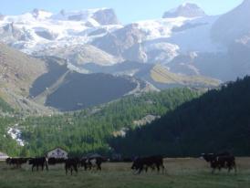 Val d'Ayas, Breithorn, Castor et Pollux