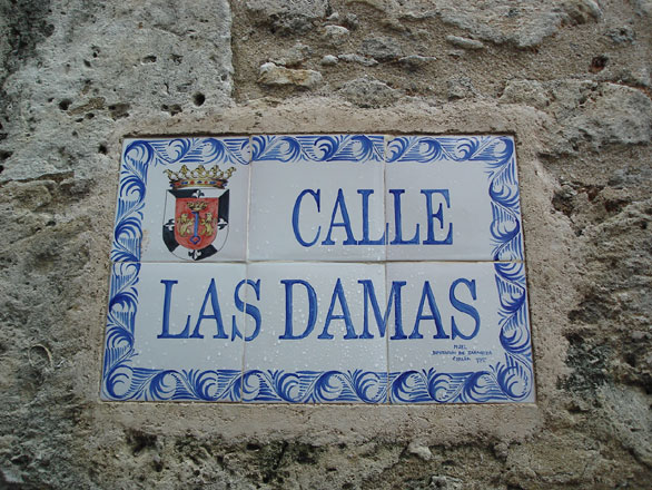 La calle las Damas, Saint-Domingue