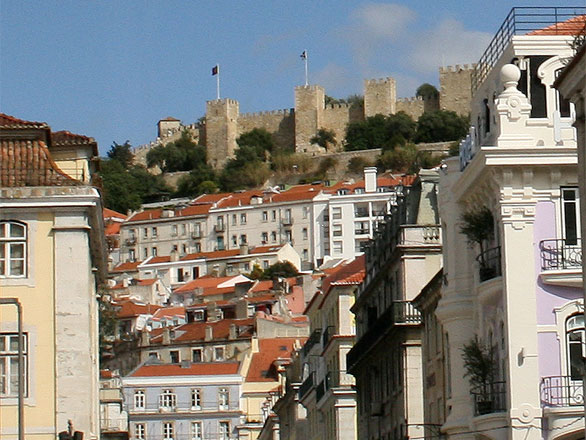 Le chteau Saint Georges de Lisbonne