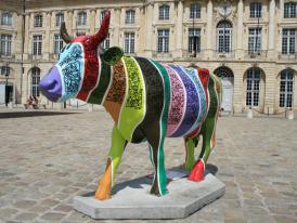 La Cow Parade à Bordeaux