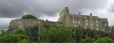 Le chateau d'Edimbourg