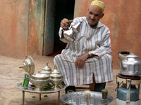 Le thé à la marocaine