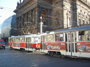 Le tram dans Prague