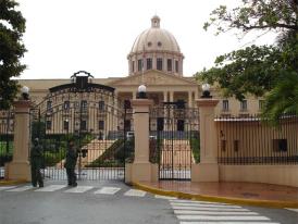Le palais prsidentiel, Saint-Domingue