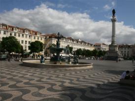 Praa Dom Pedro IV, centre historique de Lisbonne 